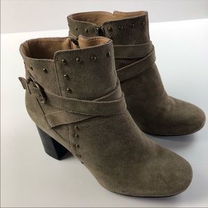 Maurice’s Suede women’s high heel booties Size 11